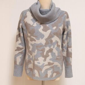 Rachel Zoe Sweater Womens Small Cowl Neck Pullover Soft Cozy Knit Lightweight